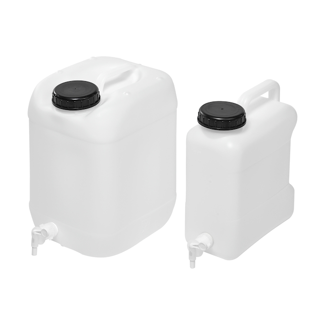 Storage container PE-HD 20 litres with tap